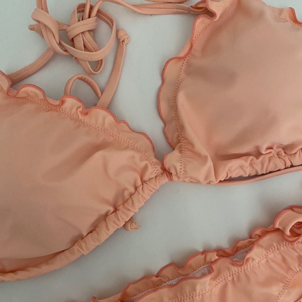 Stellar Ruffled Bikini- NWT - Picture 7 of 9